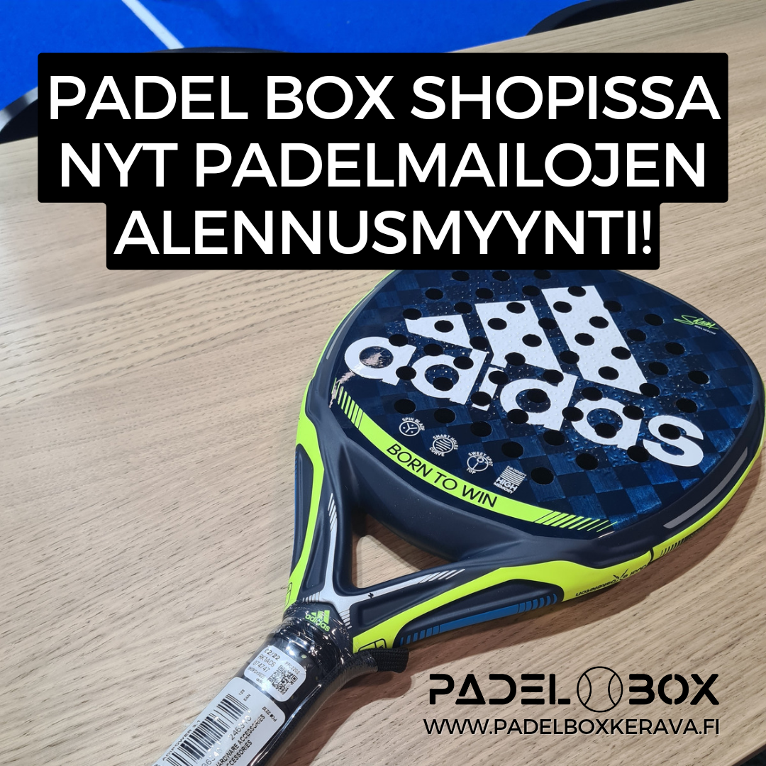 Padel Box Shopin alennusmyynnit!