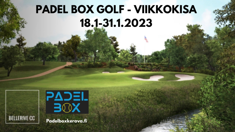 Padel Box Golf – Viikkokisa 18.1-31.1